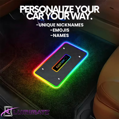 LumiMatz™ Custom RGB Ambient Lighting